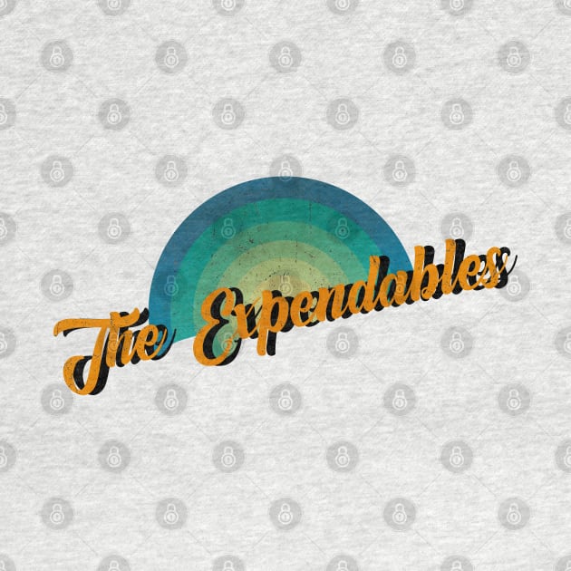 vintage retro The Expendables by BerduaPodcast